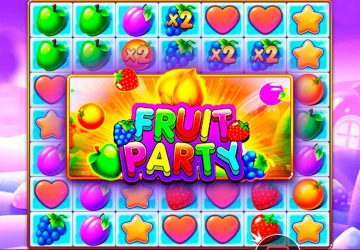 Слот Fruit Party в казино Лемон