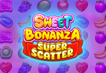 Автомат Sweet Bonanza Super Scatter в казино Лемон